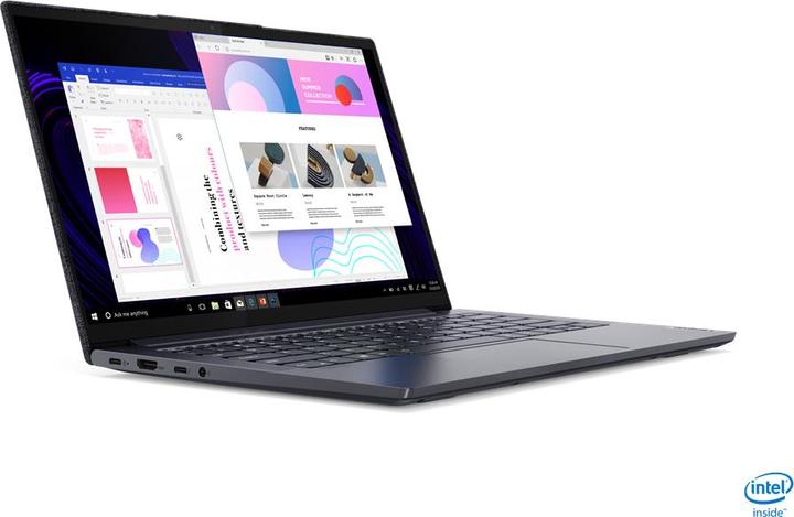 Image du produit Lenovo Yoga Slim 7 14IIL05 82A1 - Core i7 1065G7 / 1.3 GHz - Win 10 Home 64-bit - 16 Go (14", Intel Core i7-1065G7, 16 Go, 1000 Go, DE)