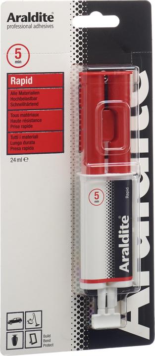 Actual product image Araldite Rapid glue, syringe (75 g, 24 ml)