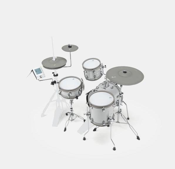 Produktbild Efnote Mini E-Drum Schlagzeug-Set mit Kopfhörer und Sticks (E-Drum)