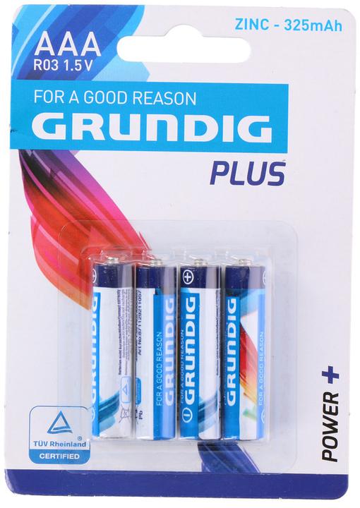Produktbild Grundig Akku R03 4 Stück (4 Stk., AAA, 325 mAh)