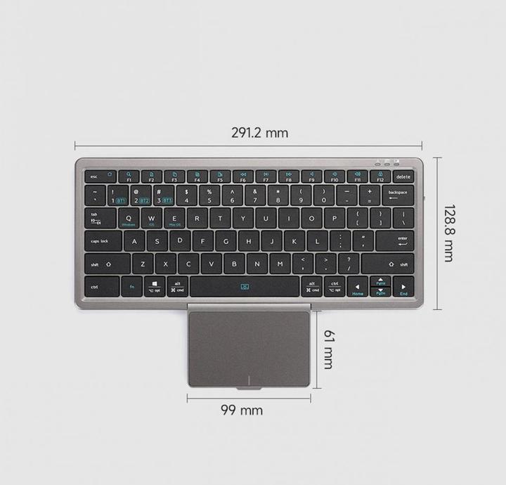 Immagine prodotto Dux Ducis Tastiera Bluetooth della serie OK (US, Vari)