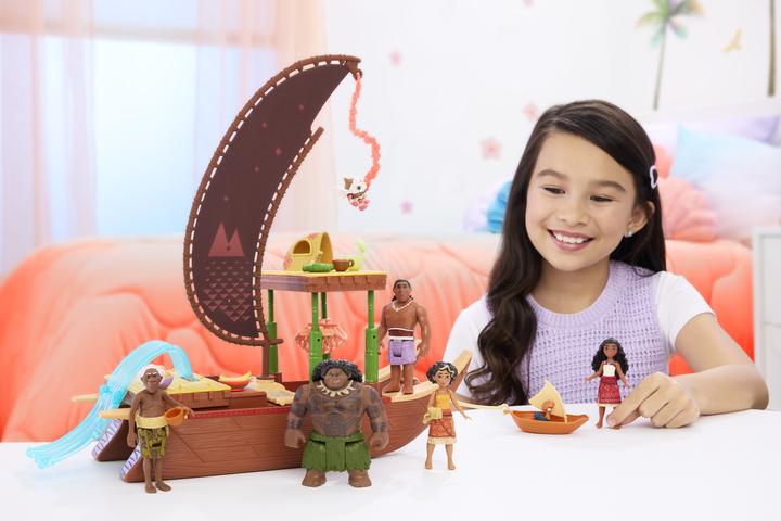 Image du produit Disney Princess Vaiana 2 - Le canoë de l'aventure de Vaiana