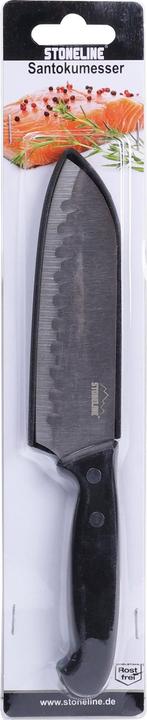 Produktbild Stoneline 22,6 cm Santokumesser, mit Klingenschutz (12.50 cm)