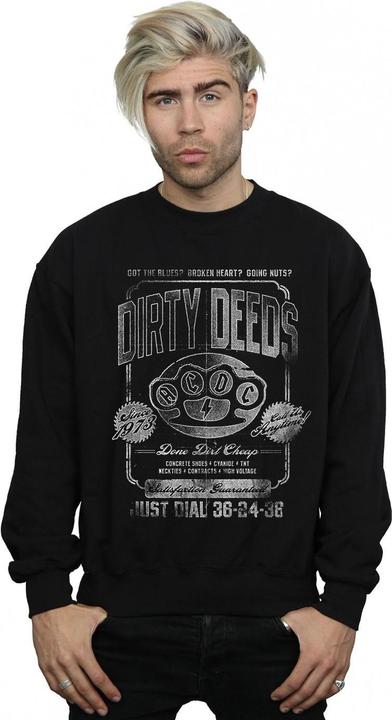Produktbild AC/DC Just Dial Sweatshirt aus Baumwolle (3XL)