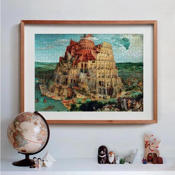 Image du produit Clementoni Puzzle Bruegel, Tower of Babel 1500 pcs. (1500 pièces)
