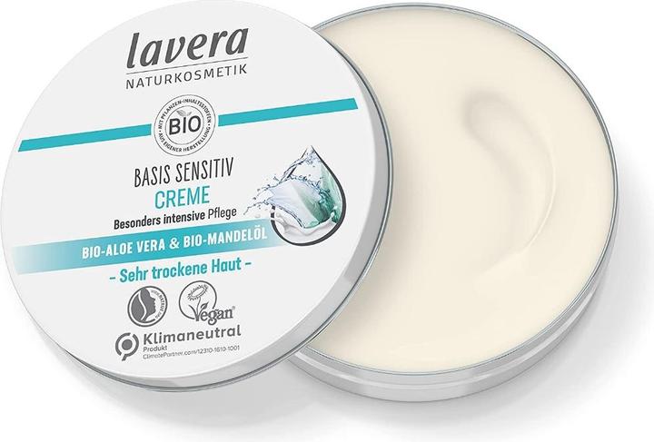 Actual product image Lavera Basis Sensitive Cream (150 ml)