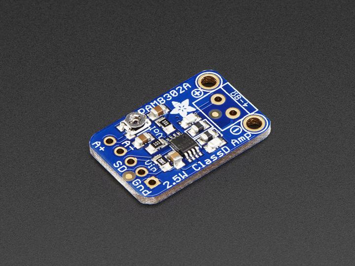 Adafruit Mono 2.5W Class D Audio Amplifier PAM8302 (Erweiterung)