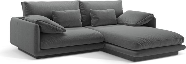Image du produit Micadoni Canapé D'Angle Droit, "Torino", 3 Places, 220x170x83 Fabriqué en Europe (Canapé d'angle)