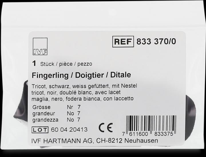 Immagine prodotto IVF Hartmann Fingerling Tricot taglia 3 nero (3)