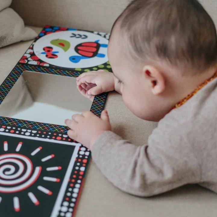 Image du produit DoerKids Miroir de sol Tummy Time