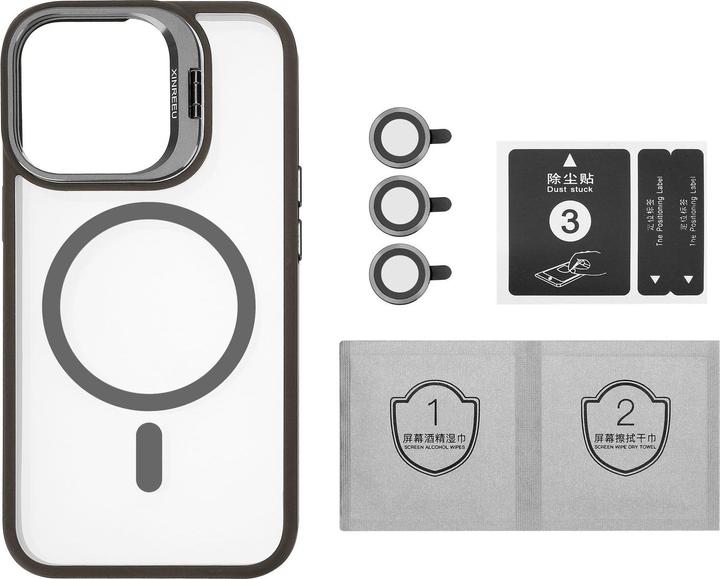 Produktbild Cadorabo Hülle für iPhone 12 PRO MAX kompatibel mit Magsafe inkl. Kameralinsen Schutz (Apple iPhone 12 Pro Max)