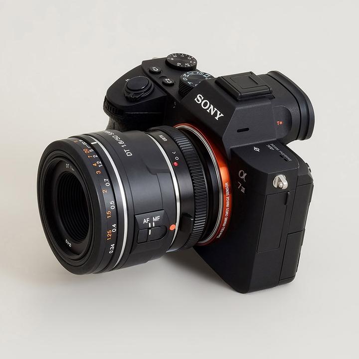 Actual product image Urth Sony A (Minolta AF) Lens to Sony E Camera Body