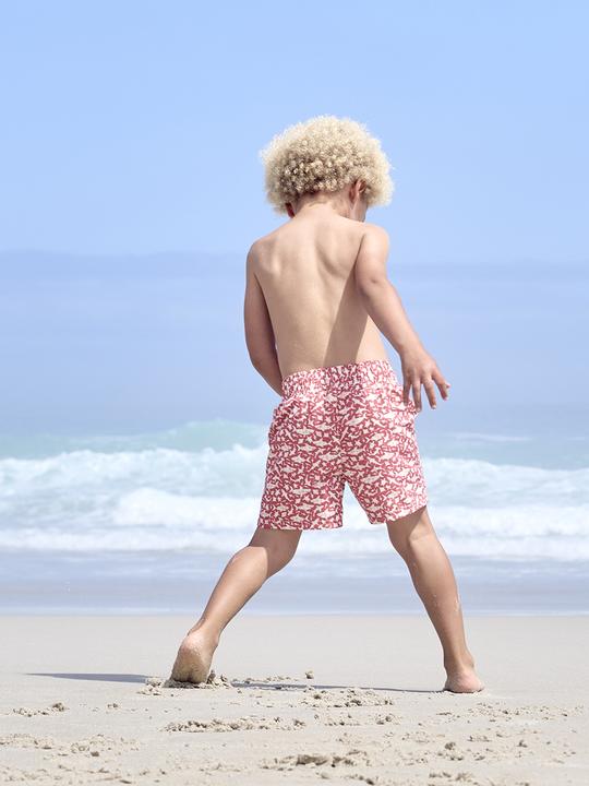 Produktbild Vertbaudet Jungen Badehose mit Hai-Motiven (128)