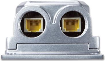 Produktbild Planet IPOE-175S IP67-rated Industrial Single-Port 802.3bt PoE++ Splitter 12VDC (2 Ports)