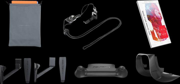 Actual product image Pgytech Accessories Combo Standard for DJI Mavic Air (Drone accessory set, DJI Mavic Air)