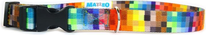 Actual product image Matteo Collar Plastic Buckle Pixele 24-40 cm - Dog Collar (Dog)