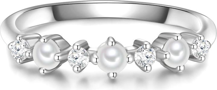 Glanzstücke München Damen Sterling Silber Zirkonia Süsswasser-Zuchtperle silber - 31484