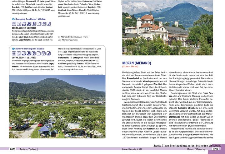 Immagine prodotto Wohnmobil-Tourguide Südtirol mit Gardasee (Tedesco, Michael Moll, 2024)