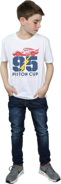 Actual product image Disney Boys Cars Piston Cup 95 T-Shirt (140, 146)
