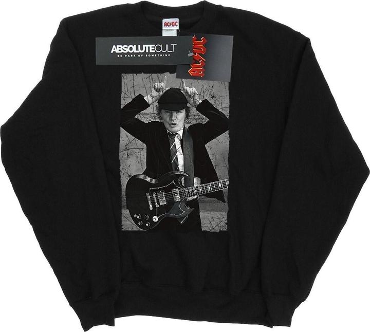 Immagine prodotto AC/DC Angus Young Distressed Photo Felpa Ragazzi (116)