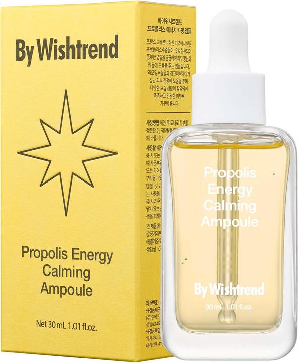 Actual product image Wishtrend BY Propolis Energy Calming Ampoule 30ml - Prevent Blemishes and Hydrate Skin (30 ml)
