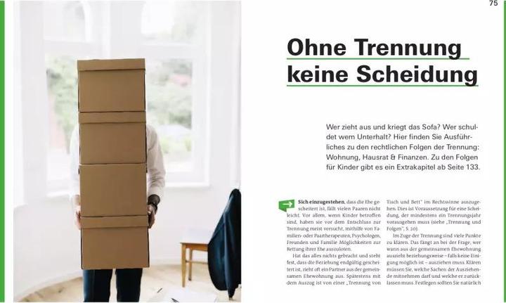 Produktbild Hilfe bei Scheidung und Trennung (Deutsch, Ruth Bohnenkamp, 2022)