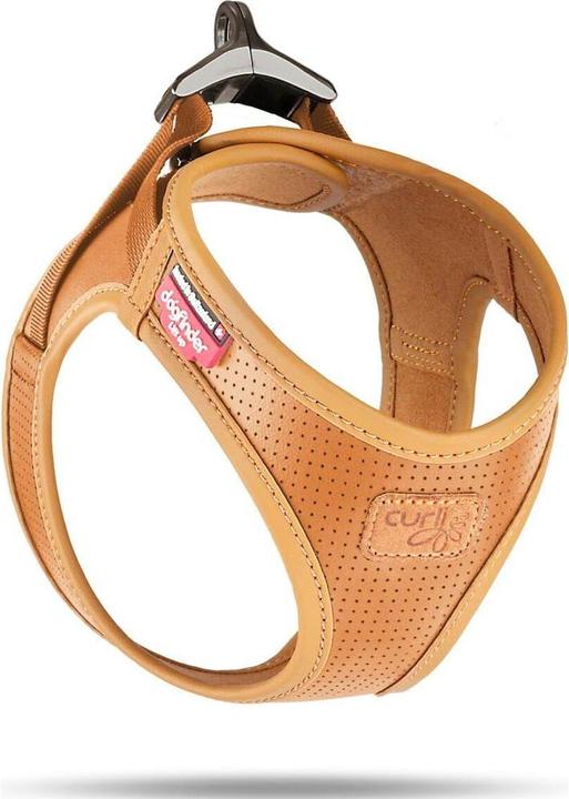 Immagine prodotto Curli Imbracatura in pelle di mela, 2XS, marrone (XXS, Cane, Generale)