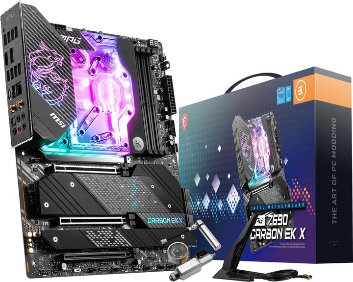 Immagine prodotto MSI MPG Z690 CARBON EK X (LGA 1700, Intel Z690 (DDR5), ATX)