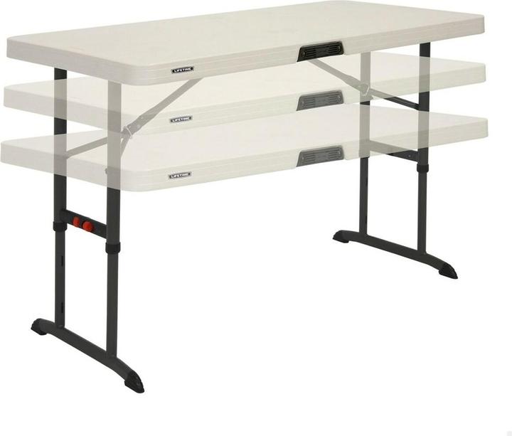Immagine prodotto Lifetime Tavolo multiuso da 122 cm, regolabile in altezza