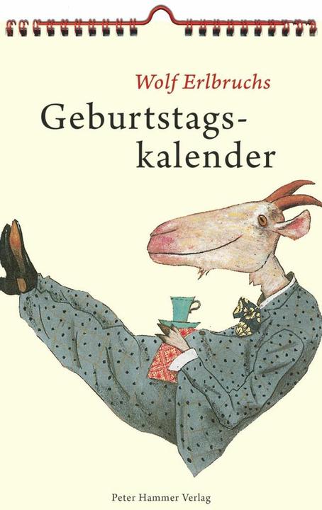 Image du produit Calendrier d'anniversaire de WolfErlbruchs/Interwährend (Allemand)