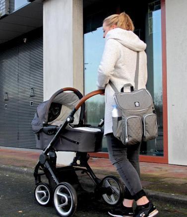 Produktbild Dooky 2-in-1-Rucksacktasche mit Wickelunterlage