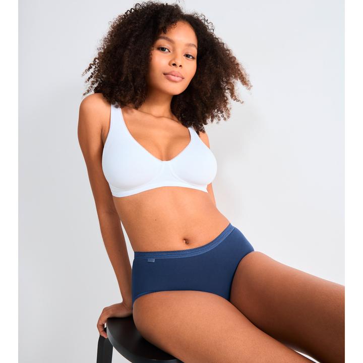 Image du produit Sloggi Unterhose BASIC+ MIDI Damen-Slip 3er Pack (40, Lot de 3)