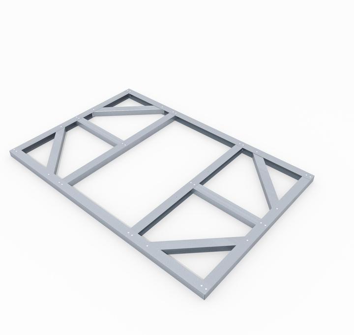 Actual product image Globel Foundation floor frame 6x4