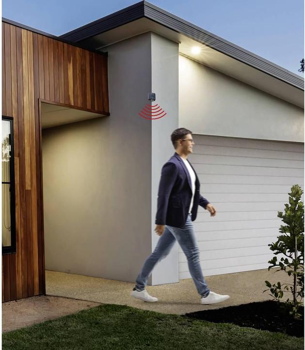 Produktbild Sygonix SY-5836536 Wand PIR-Bewegungsmelder 360 ° Relais Dark-Grey IP54 (8 m)