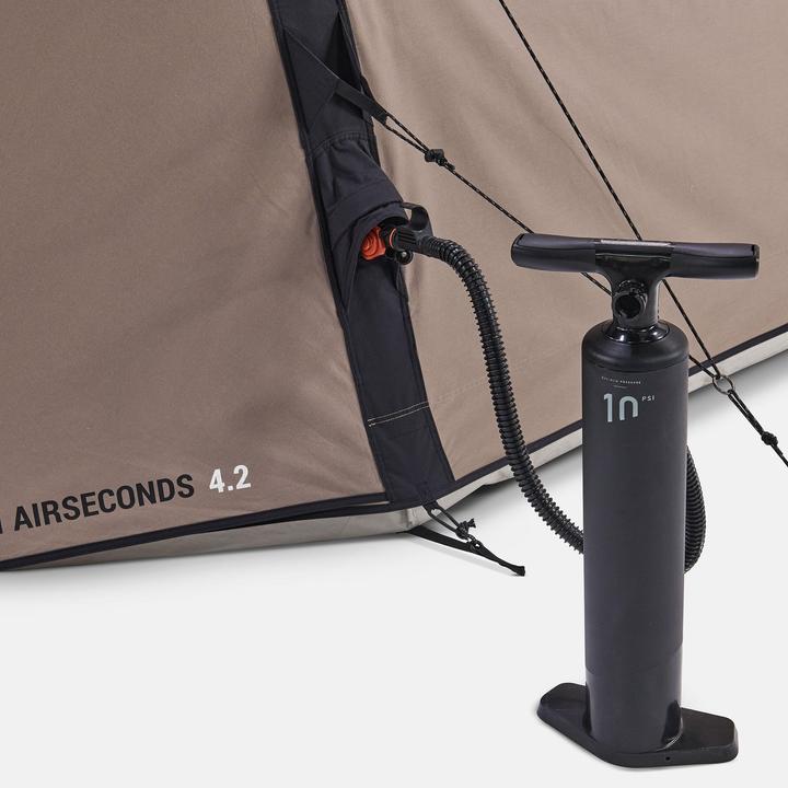 Image du produit Quechua AirSeconds 4.2 Polycoton (Tente tunnel, 37.25 kg, 4 personnes)