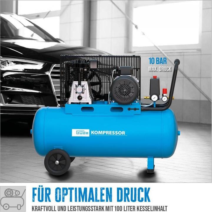 Image du produit Güde - Kompressor 580/10/100 H/ 400V (10 bar)