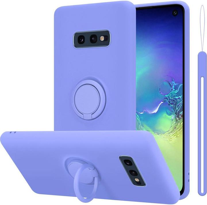 Actual product image Cadorabo Bumper TPU Liquid Ring Silicone Case (Samsung Galaxy S10e)