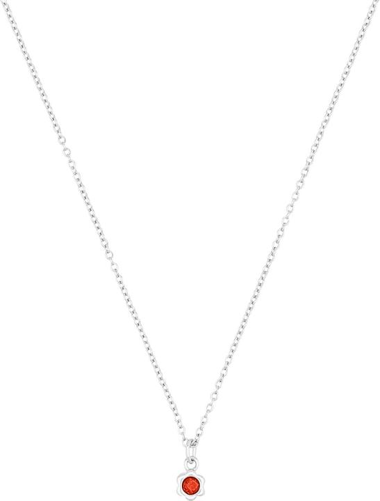 Prinzessin Lillifee Halsschmuck für Mädchen, 925 Sterling Silber, Zirkonia synth. | Geburtsstein (Silber 925)