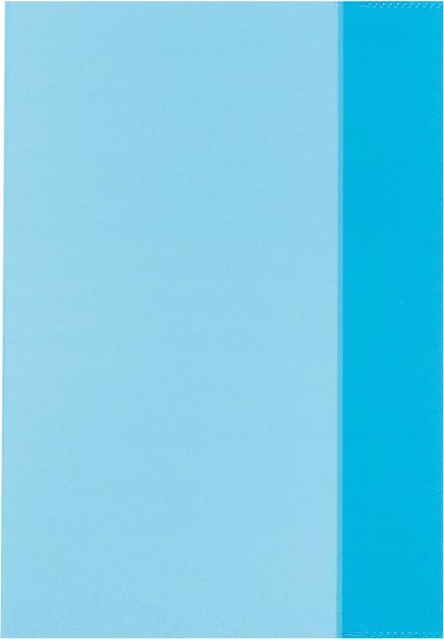 Produktbild Herlitz Hefthülle A5 PP transparent blau (A5)