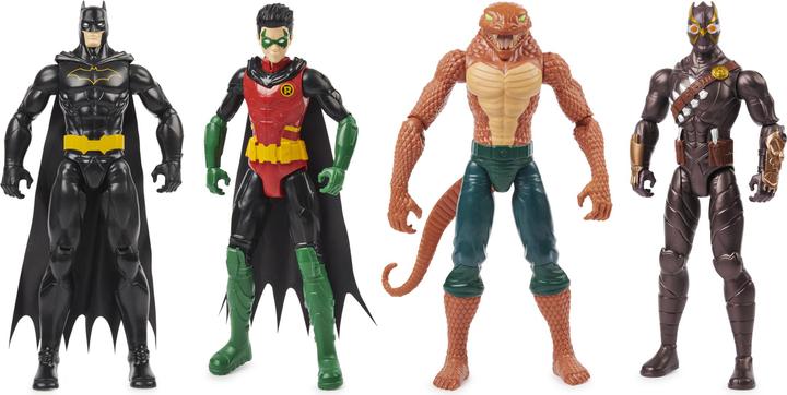 Image du produit DC Shoes Comics Batman - 4 figurines - Batman, Robin, Copperhead & Thalon - 30cm