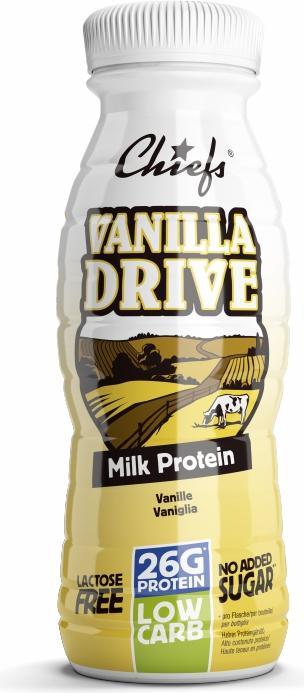 Produktbild Chiefs Milk Protein (Vanille, 8 x)