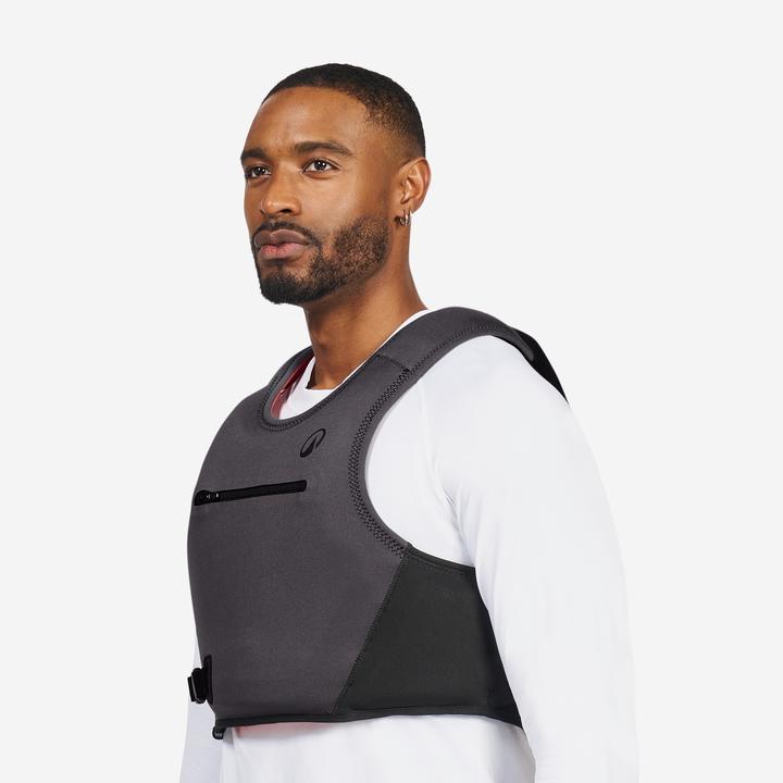 Image du produit Tribord Gilet d'impact et d'aide à la flottabilité 50N court - 500 noir (XL)
