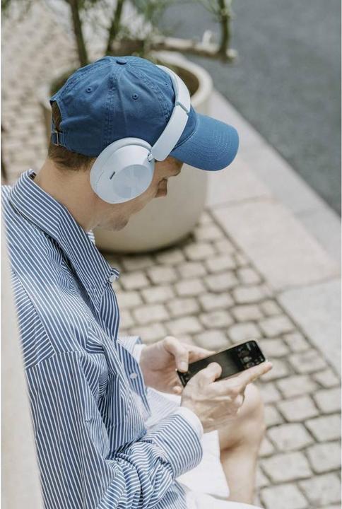 Produktbild OneOdio Handy Over Ear Kopfhörer Bluetooth® Blau Noise Cancelling (ANC, 75 h, Kabellos)