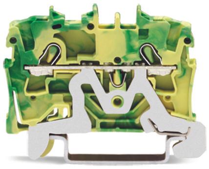 Immagine prodotto Wago Morsetto su guida DIN 2x2,5mm2 verd/gial