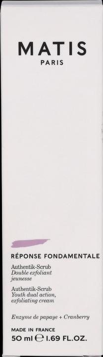 Image du produit Matis Paris Matis - Reponse Fondamentale Authentik-Scrub 50Ml (Chiffons de nettoyage, 50 ml)