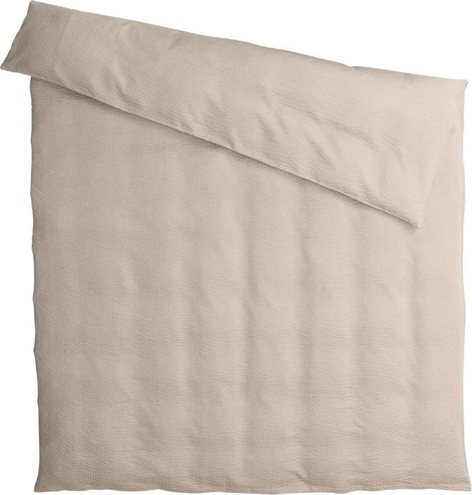 Actual product image Johann Jakob Satin Seersucker (Duvet cover, 200 x 210 cm)