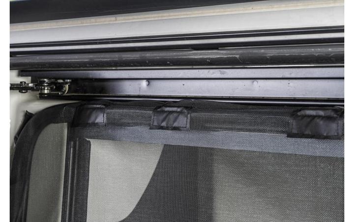 Actual product image VanQuito Mosquito net with sliding doors, right