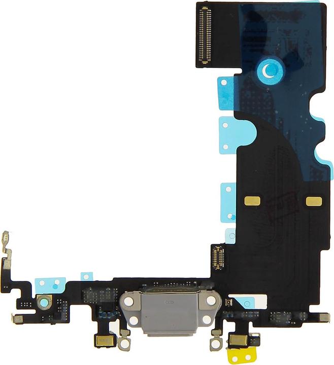 Image du produit - iPhone 8 Câble flexible avec connecteur de charge blanc (iPhone 8)