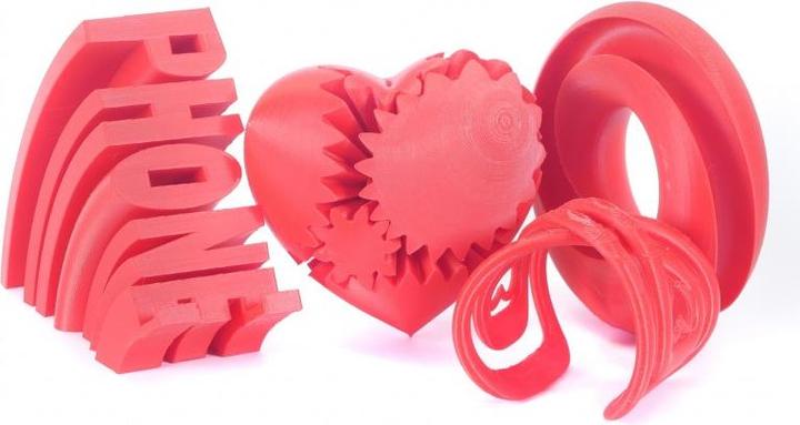 Image du produit Prusa Prusament PLA Lipstick Red 1kg (PLA, 1.75 mm, 1000 g, Rouge)