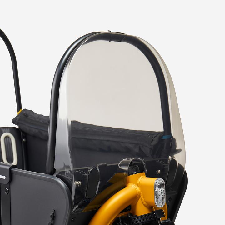 Image du produit Btwin Vélo utilitaire électrique Cargobike Long John F900E Family jaune